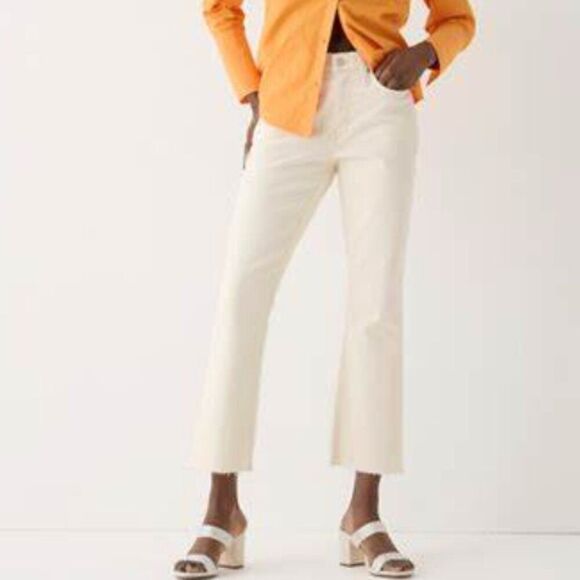 J. Crew bp492 Tall 9" demi-boot crop jean in Wedgewood wash  size 29 Tall NWT - Picture 1 of 11